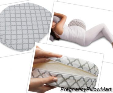 Materials and style of the pillow, pregnant women sleeping with Boppy Pregnancy Pillow Wedge