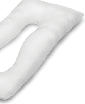 White Color COmfySure Full Body Pregnancy Pillow