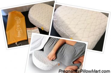 Jill and Joey Pregnancy Pillow Wedge – A Maternity Pillow With Full Back And Belly Support