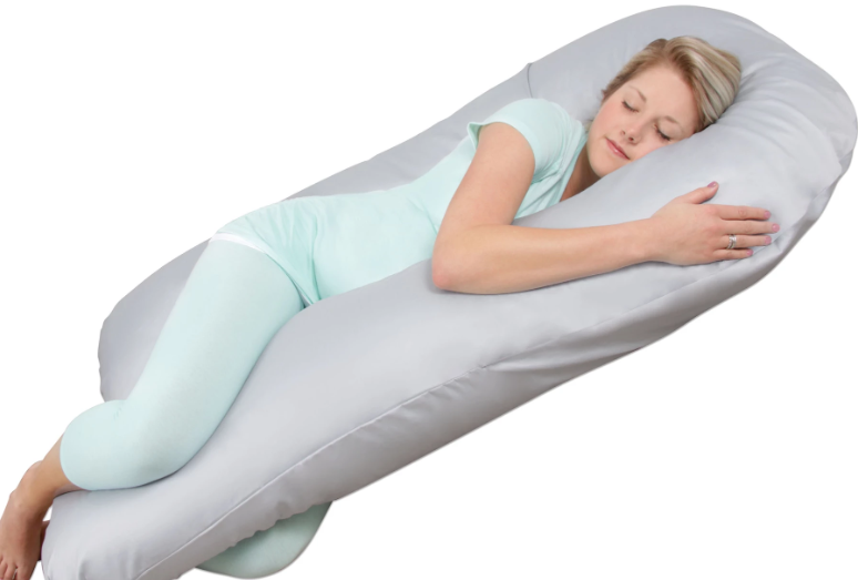 Leachco Back ‘N Belly Contoured Body Pillow For Ultimate Body Support