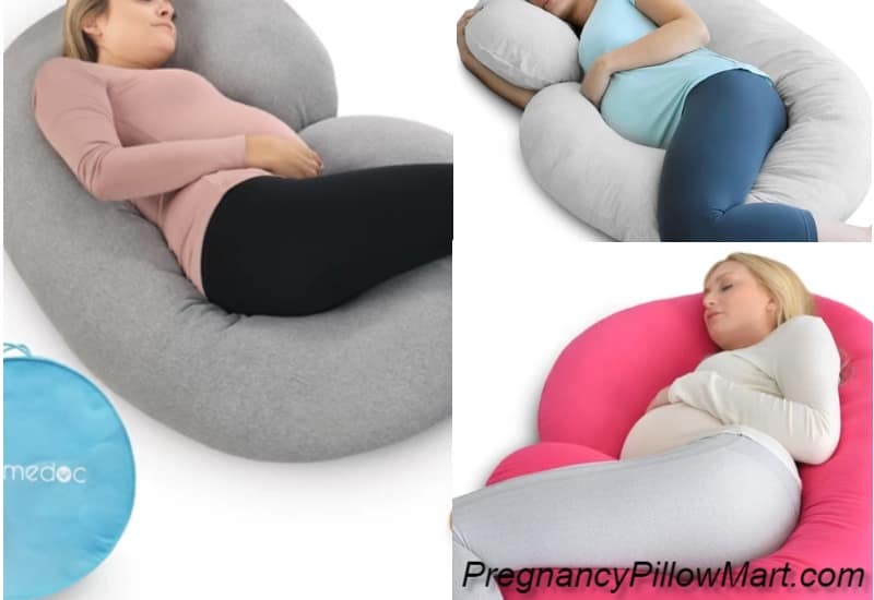 pharmedoc c shaped pregnancy pillow