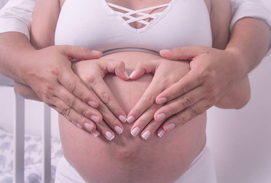 A Pregnant Woman Having a Pregnancy Massage